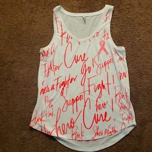 Under Armor Fight For Cancer Tank Top